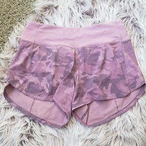 Lululemon Camo Running Shorts